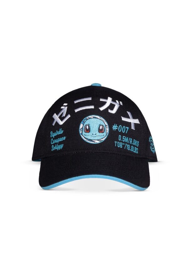 ba401815pokwbgjpg-3472562 Pokémon - Embroidered Squirtle Men's Adjustable Cap
