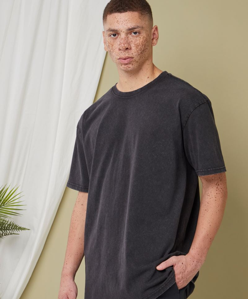 Advanc3D | BY 189 Herren Acid Wash Oversize T-Shirt