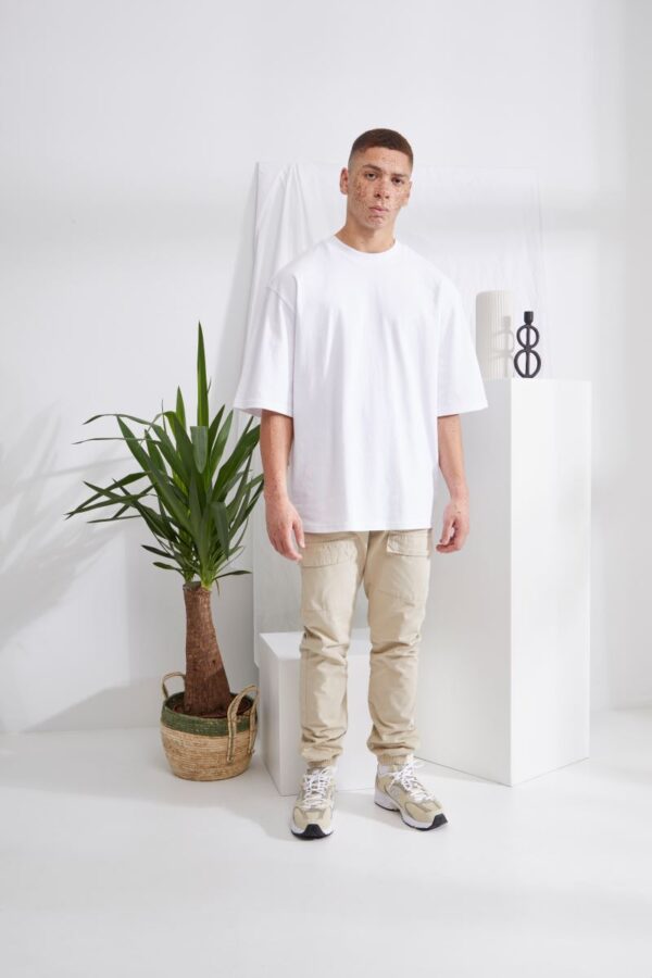 Advanc3D | BY 193 Herren Huge Tee – Extremer Oversize (220g/m²)