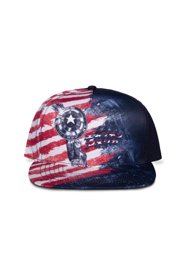sb103221capwbgjpg-3472567 Captain America - Captain Snapback Cap