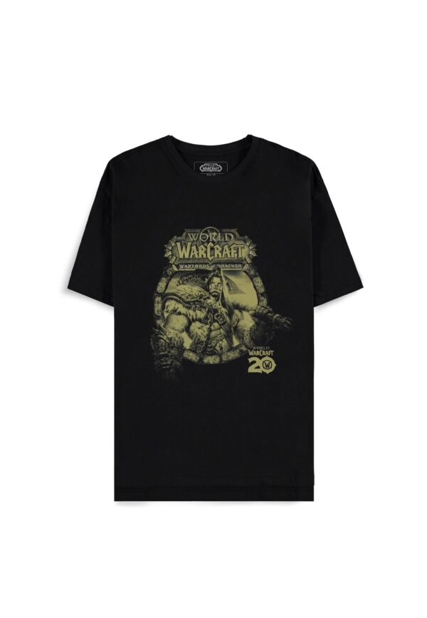 World Of Warcraft 20th Ann. - Men's Short Sleeved T-shirt (WoW Schwarz)